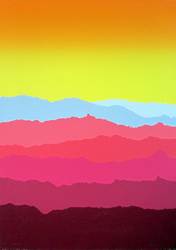 Hot Ridges a fine art print by Arthur Secunda